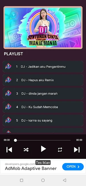 Dj Sentuhan Cinta Manja Manja Screenshot 3