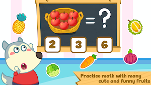 Wolfoo Math Game Baby Learning Screenshot 0