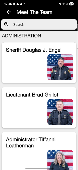 Defiance County Sheriff OH Screenshot 1