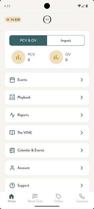 ONEHOPE: Wine Rep Back Office Screenshot 0