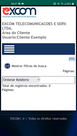 Grupo Excom Sol. Tec Segurança Screenshot 1