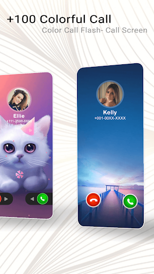 Color Call Screen, Call Themes Screenshot 1