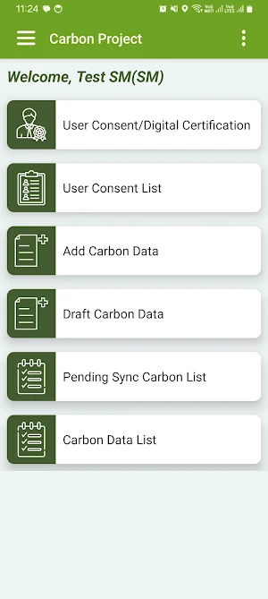 ITC PSPD Carbon Project Screenshot 2