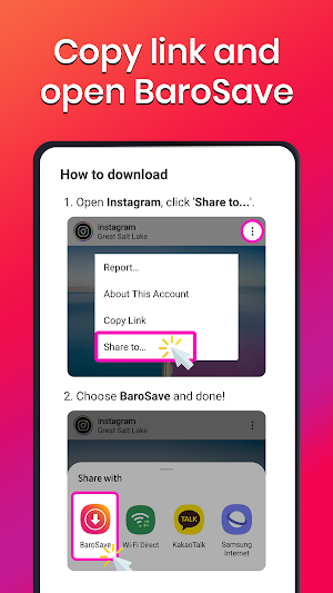 BaroSave for Instagram: Video Downloader Screenshot 2