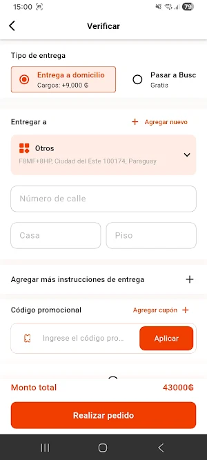 Aguara Delivery & Envíos Screenshot 3