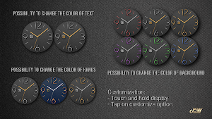 PWW18 - Analog Watch Face Screenshot 1
