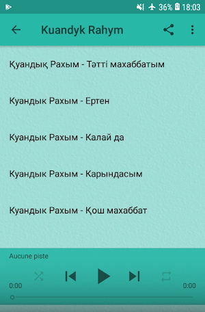 Қуандық Рахым әндері Screenshot 1
