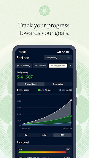 Farther: Invest & Save Screenshot 2