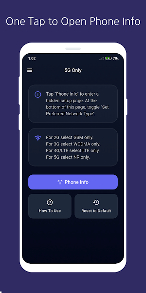 5G Only – Force NR Mode Screenshot 0