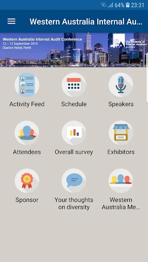 IIA-Australia Conferences Screenshot 3