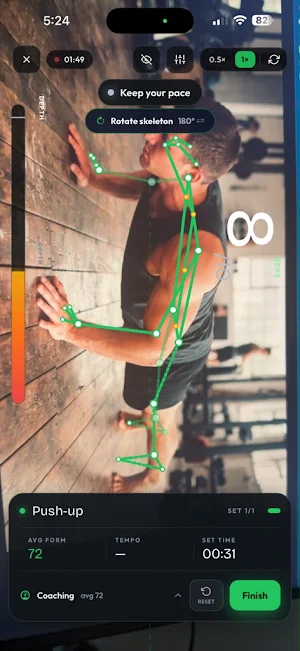 Kalox - Calisthenics Tracker Screenshot 0