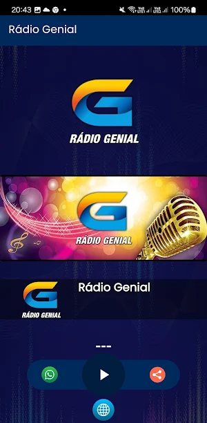 Rádio Genial Screenshot 1