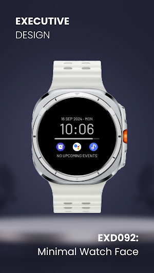 EXD092: Minimal Watch Face Screenshot 2