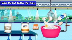 Burger Cooking Factory: Kitchen Chef Game Screenshot 0