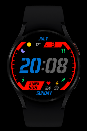 SportMini Watch Face Wear OS Screenshot 3