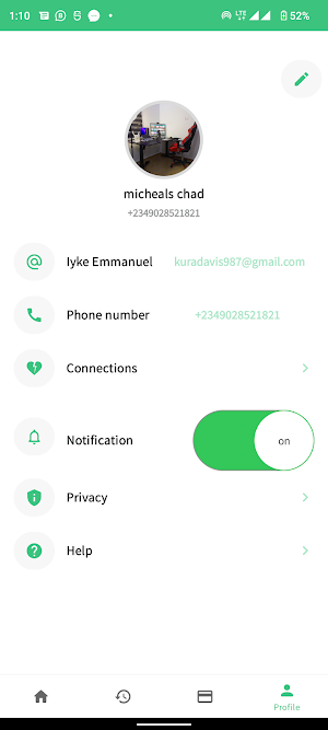 Helene Mobile Payment Screenshot 3