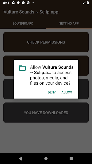 Vulture Sound Collections ~ Sclip.app Screenshot 1