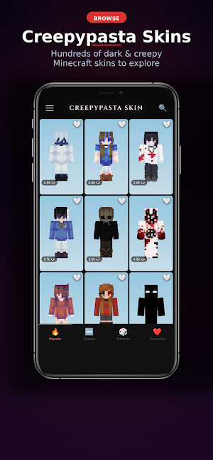 Creepy Skins For Minecraft Screenshot 2