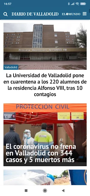 Diario de Valladolid Screenshot 0