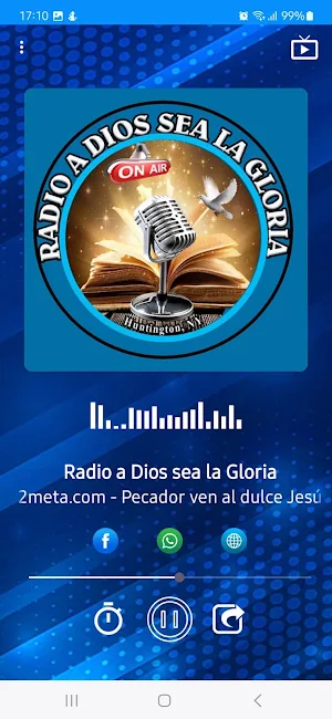 Radio a Dios sea la Gloria Screenshot 1