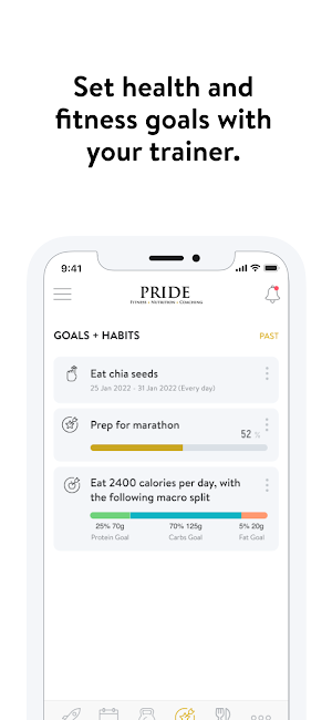 Pride Fitness and Nutrition Screenshot 3