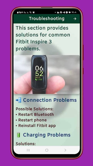 Fitbit 3 Inspire Guide Screenshot 3
