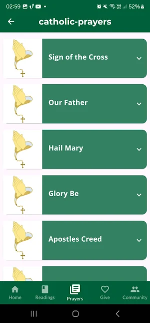 Catholic Mass Readings Screenshot 1