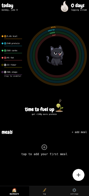 neoforge: cutest food tracker Screenshot 2