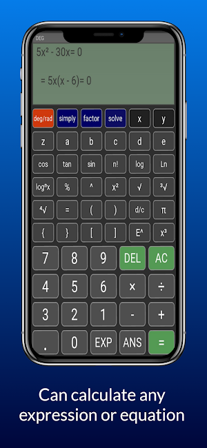 Equation Calculator PRO Screenshot 2
