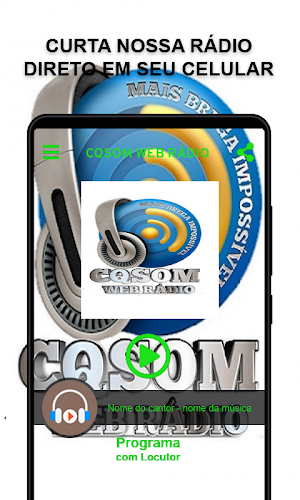 CQSOM WEB RÁDIO Screenshot 1