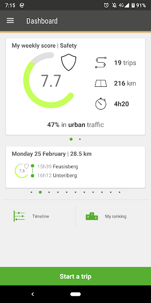 fleet.tech DRIVER Screenshot 1