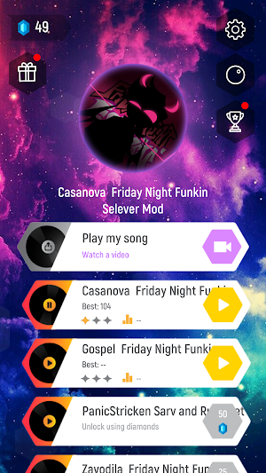 Sarvente x Ruv mod music - FNF edmrush Screenshot 0