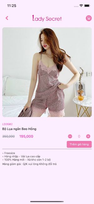 Lady Secret Screenshot 1
