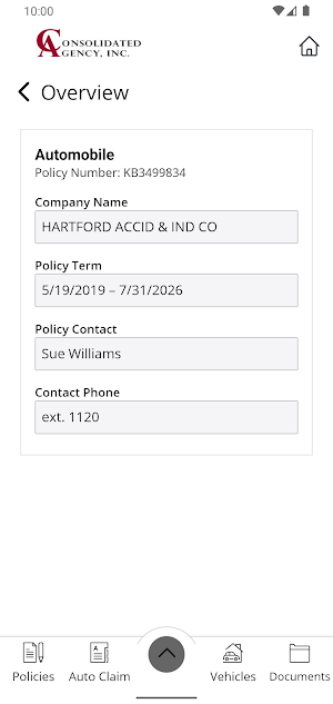 Consolidated Agency Inc Screenshot 3