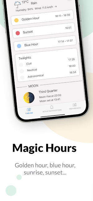 Blue Golden Hour Screenshot 1