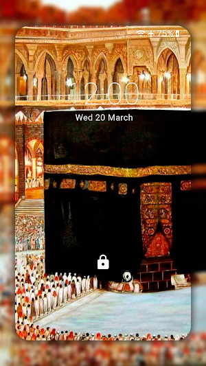 Kaaba & Mecca Live Wallpaper: islamic background Screenshot 1