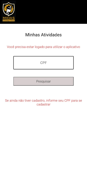 MidasEventos Screenshot 1