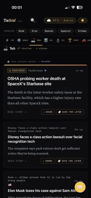 The Brief Screenshot 2