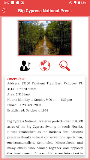 Florida National and State Parks Screenshot 3