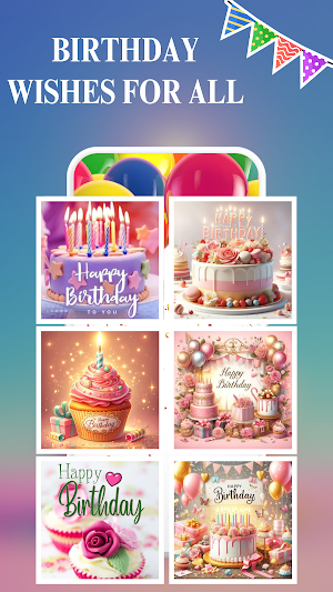 Happy Birthday Wishes & GIFs Screenshot 0