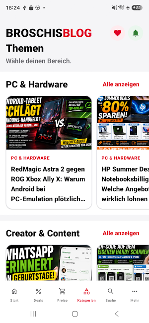 BroschisBlog Screenshot 3