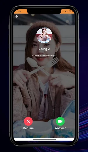 Zbing Z Call Simulator Screenshot 2