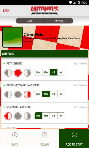 Antonio’s House of Pizza Screenshot 3
