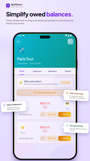 SplitSmart: Bill Splitter App Screenshot 3