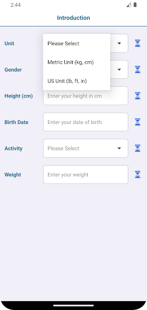 Weight Tracking Screenshot 0