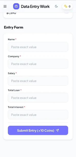 remote data entry jobs Screenshot 2