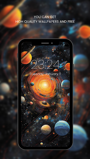 Galaxy Wallpaper HD Screenshot 0