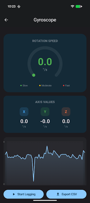 Sensor Monitor & Compass Screenshot 3