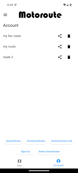 Motoroute Screenshot 3
