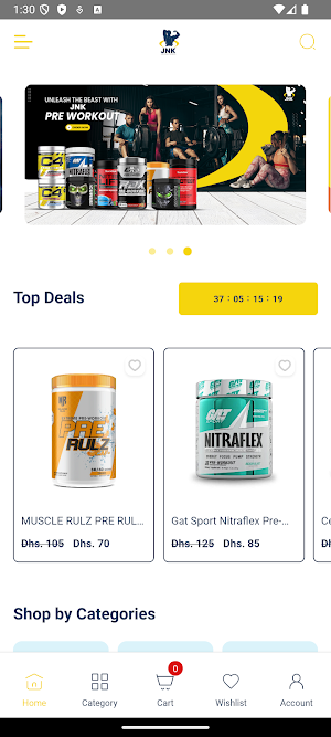 JNK Nutrition Screenshot 0
